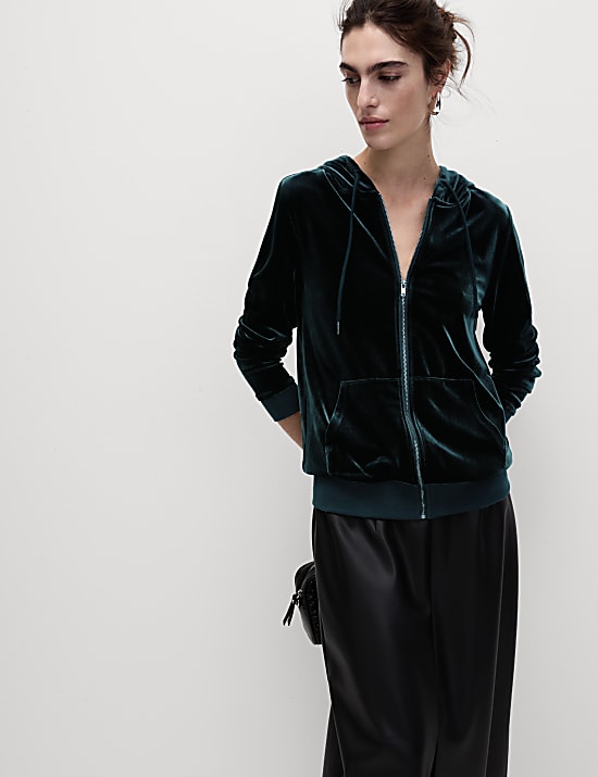 Velour Hoodie