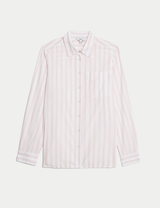 Pure Cotton Striped Shirt