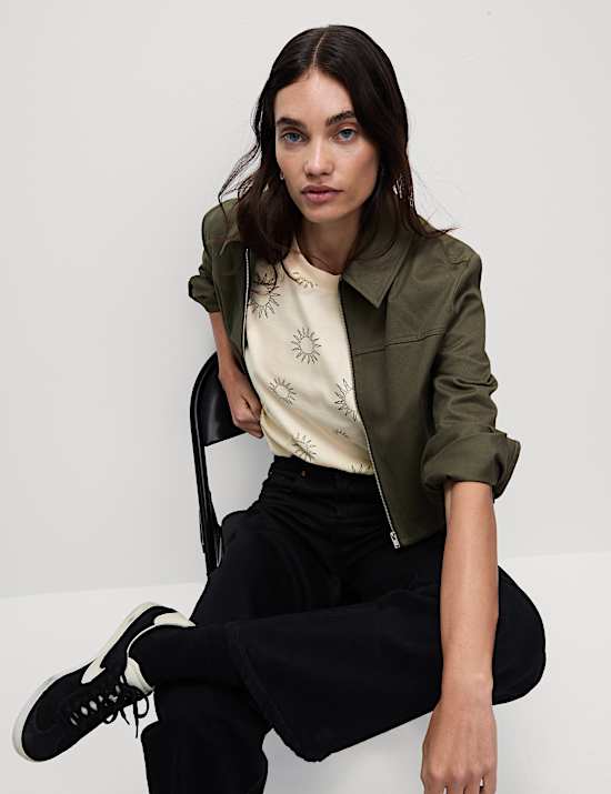 Pure Cotton Floral T-Shirt