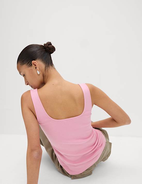 Square Neck Vest Top