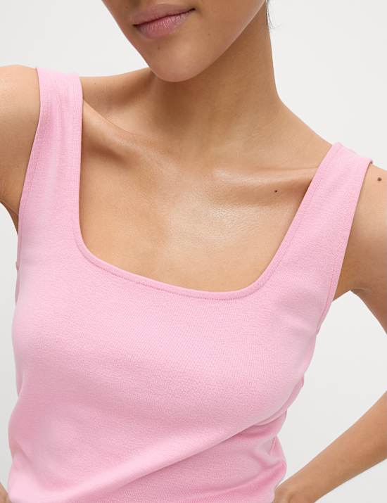 Square Neck Vest Top