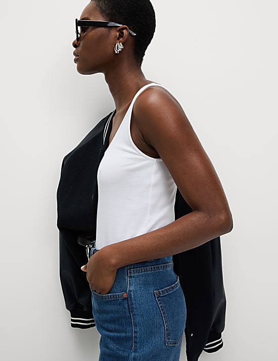 Square Neck Vest Top