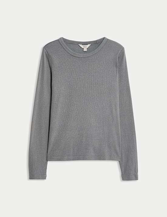 Cotton Rich Ribbed Garment Dye Top