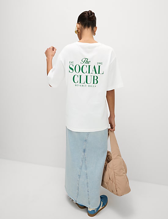 Pure Cotton Textured Regular Fit T-Shirt