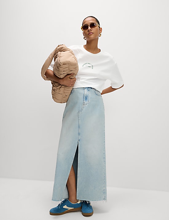 Pure Cotton Textured Regular Fit T-Shirt