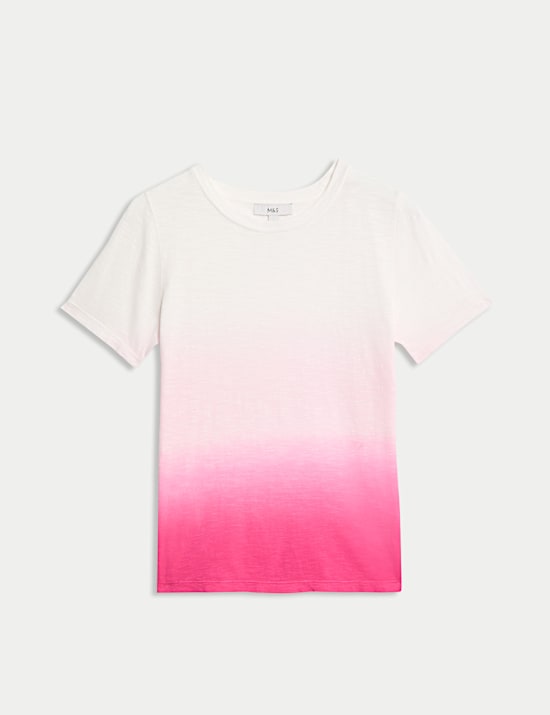 Pure Cotton Tie Dye Ombre Tee