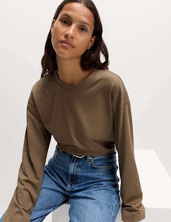 Pure Cotton Boxy Top