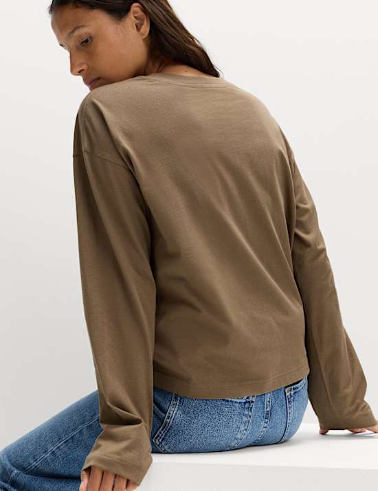 Pure Cotton Boxy Top