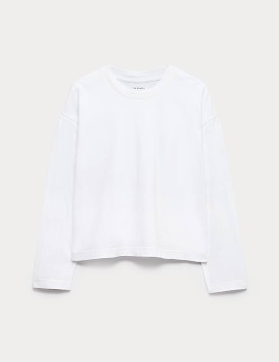 Pure Cotton Striped Boxy Top