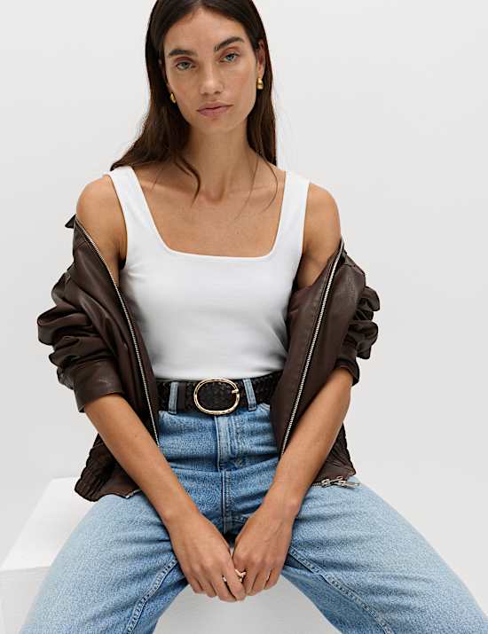 Premium Square Neck Vest