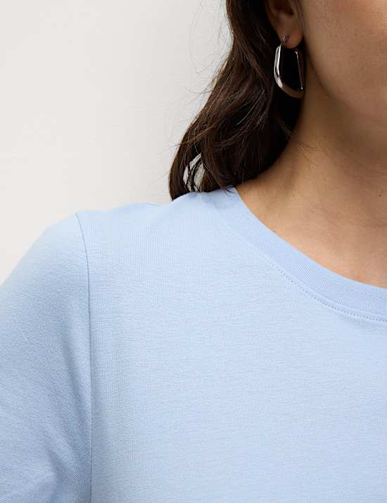 T-shirt 100 % coton, coupe idéale pour le quotidien