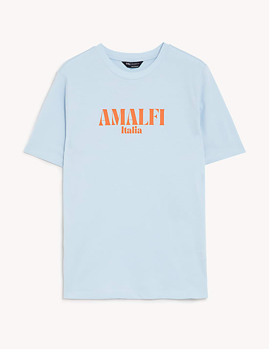 Pure Cotton Printed Everyday Fit T-Shirt