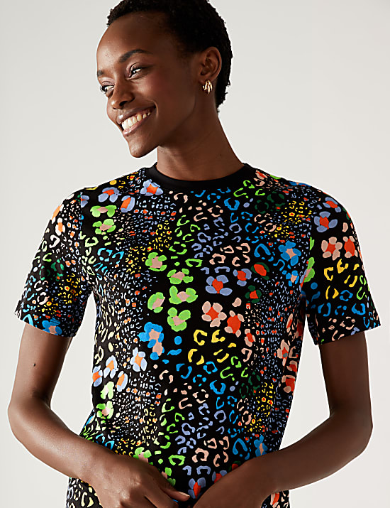 Pure Cotton Printed Everyday Fit T-Shirt