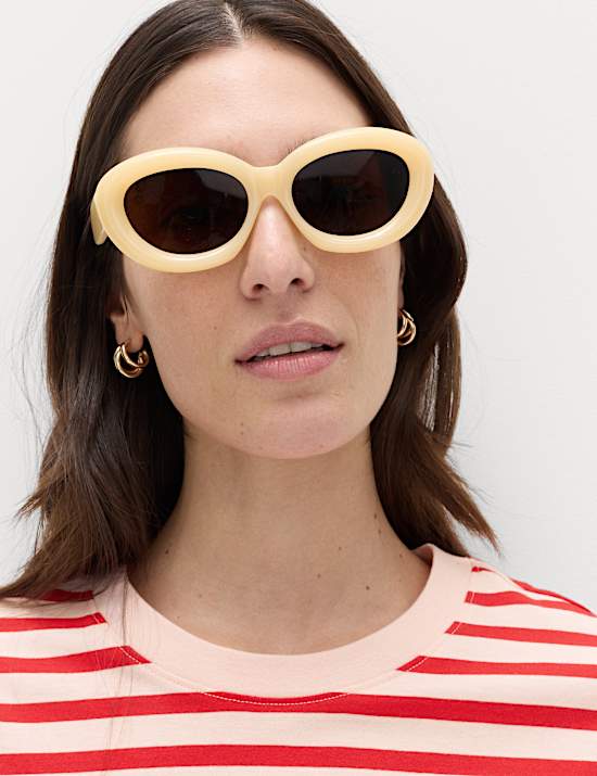 Pure Cotton Striped Everyday Fit T-Shirt