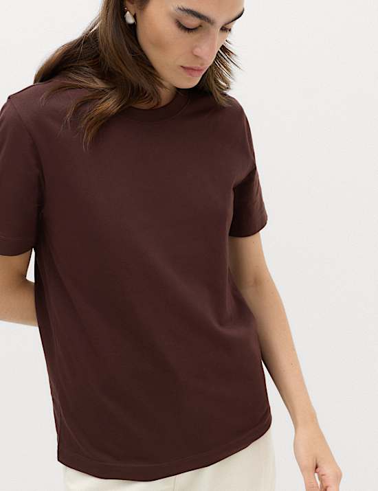 Camiseta Everyday de cuello redondo 100 % algod&oacute;n