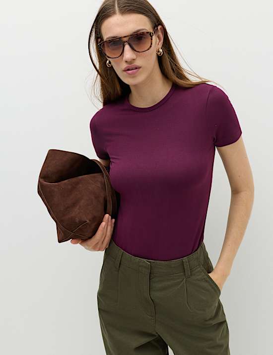 Crew Neck Second Skin T-Shirt