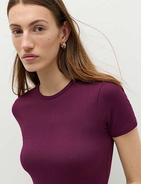 Crew Neck Second Skin T-Shirt