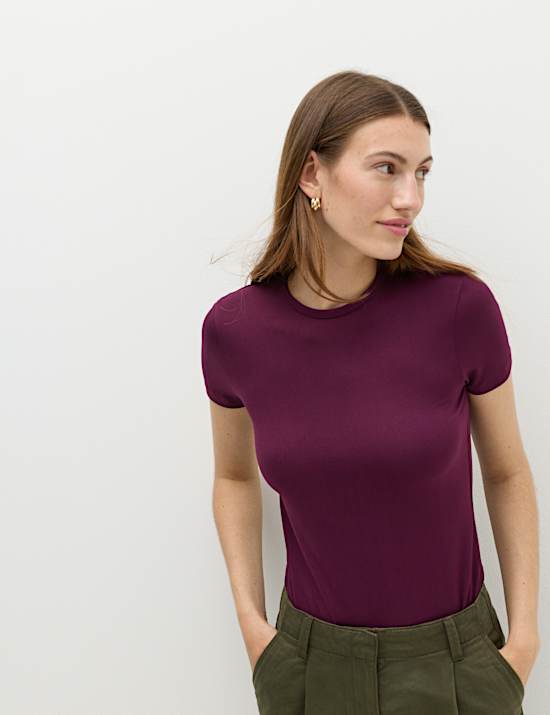Crew Neck Second Skin T-Shirt