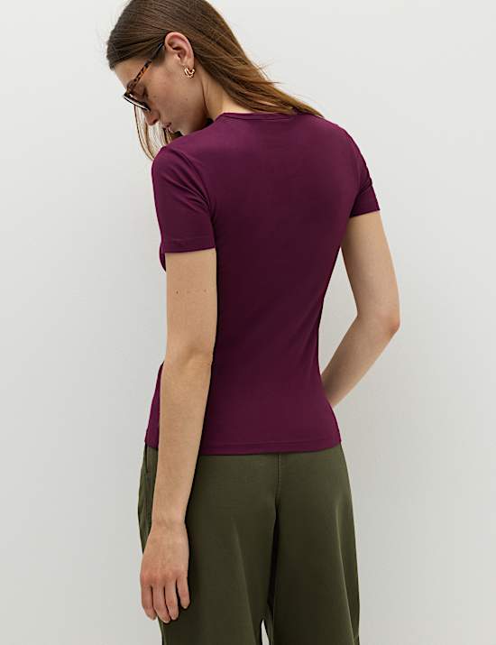Crew Neck Second Skin T-Shirt