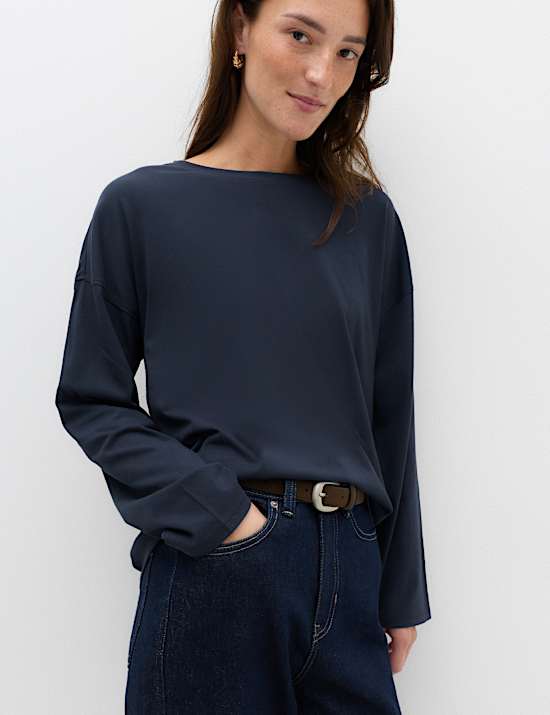 Pure Cotton Relaxed Top