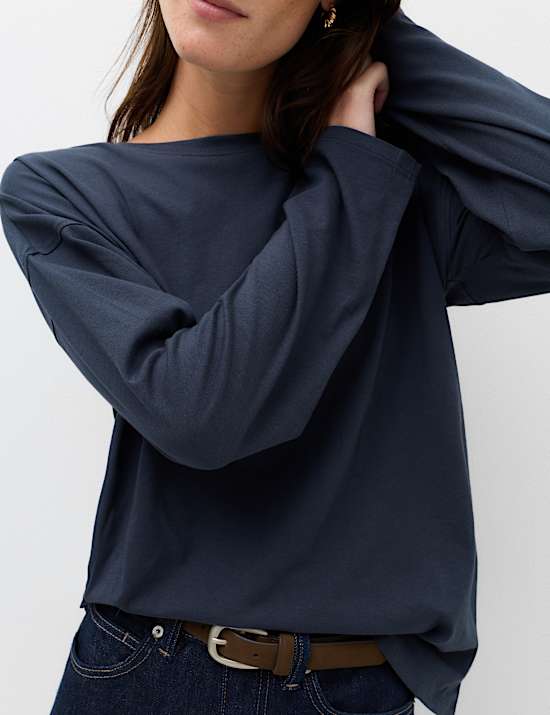 Pure Cotton Relaxed Top