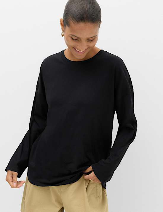Pure Cotton Relaxed Top
