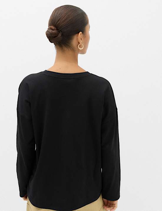 Pure Cotton Relaxed Top