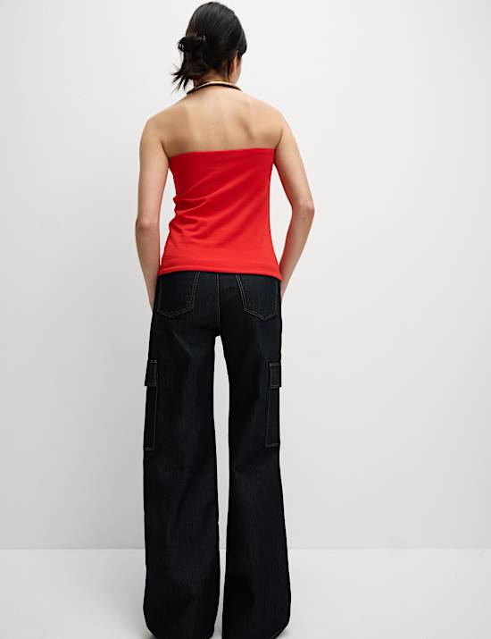 Μπαντό τοπ με υψηλή περιεκτικότητα σε βαμβάκι