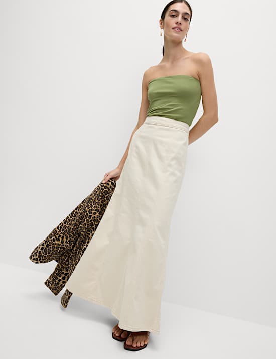 Cotton Rich Bandeau Top