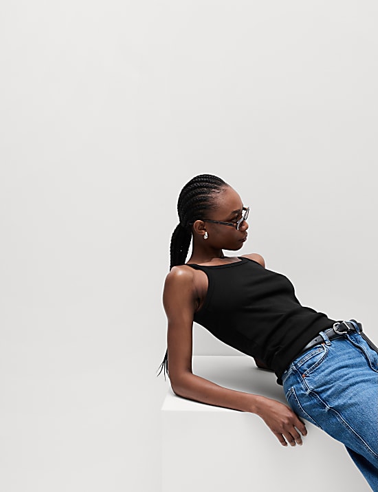 2pk Pure Cotton Vest