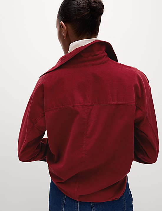 Pure Cotton Cord Textured Shirt