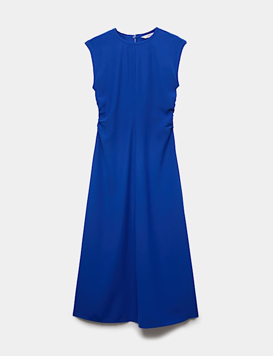 Cinched Midi Column Dress