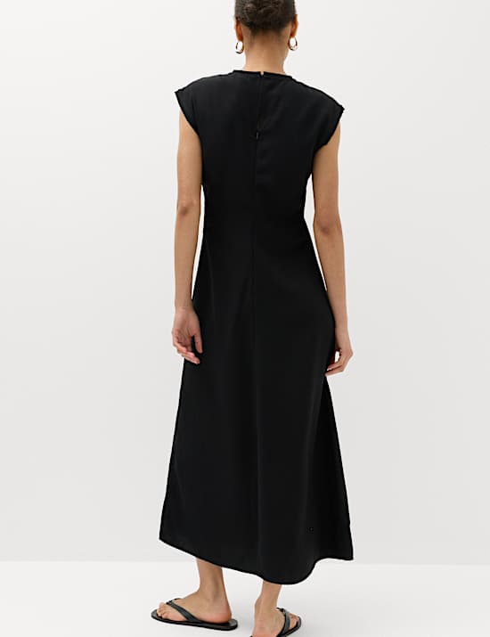 Cinched Midi Column Dress