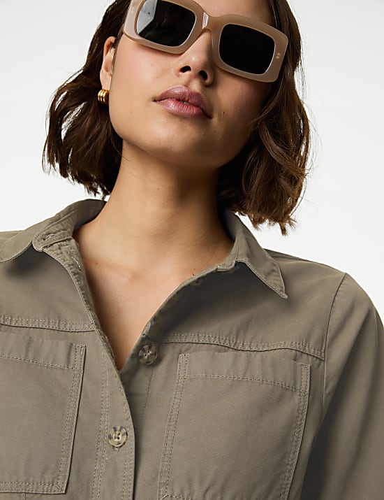 Celana Terusan Serbaguna Katun Murni Kancing Depan