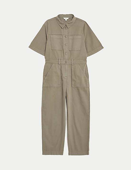 Celana Terusan Serbaguna Katun Murni Kancing Depan