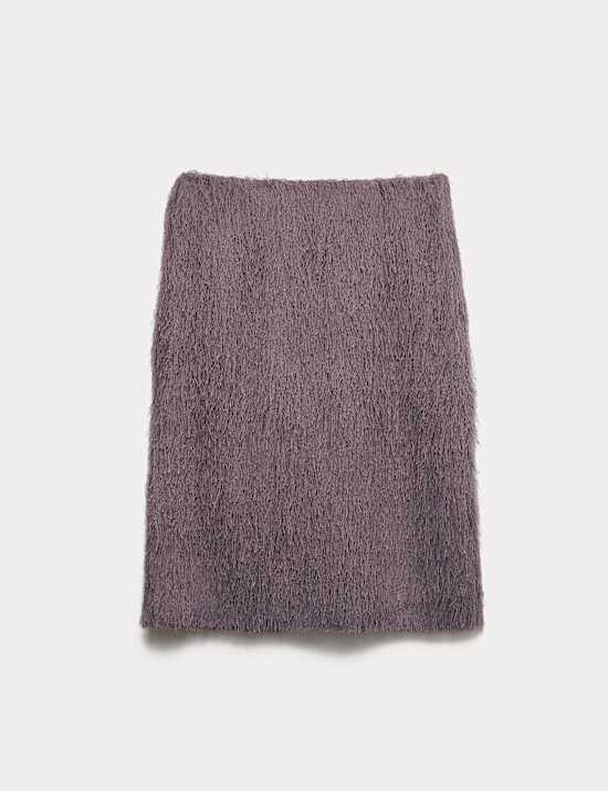 Tassel Midi Pencil Skirt