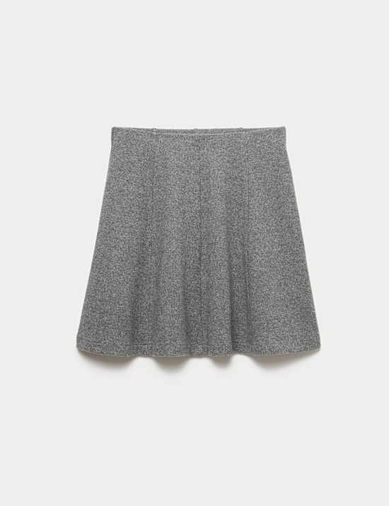 Jersey Seam Detail Mini Skirt