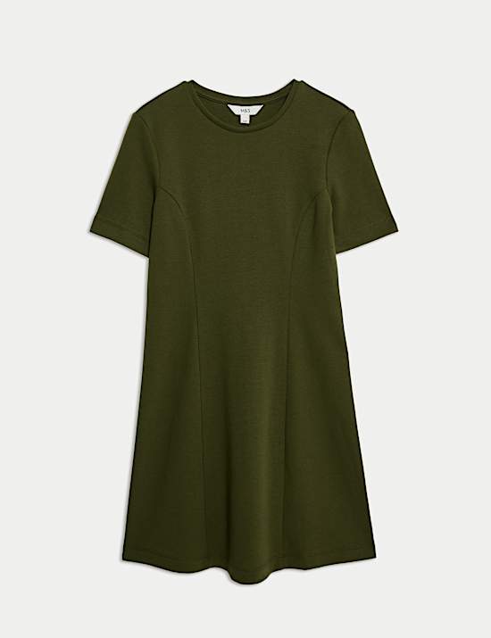 Cotton Rich Jersey Mini Skater Dress