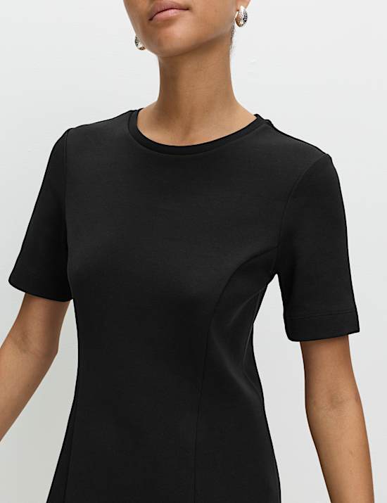 Cotton Rich Jersey Mini Skater Dress