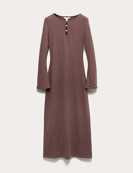 Jersey Cosy Midi Column Dress