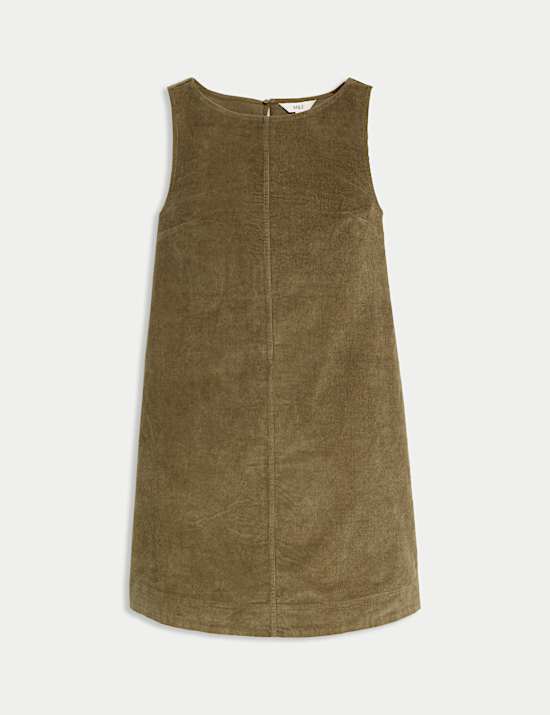 Cotton Rich Mini Shift Dress