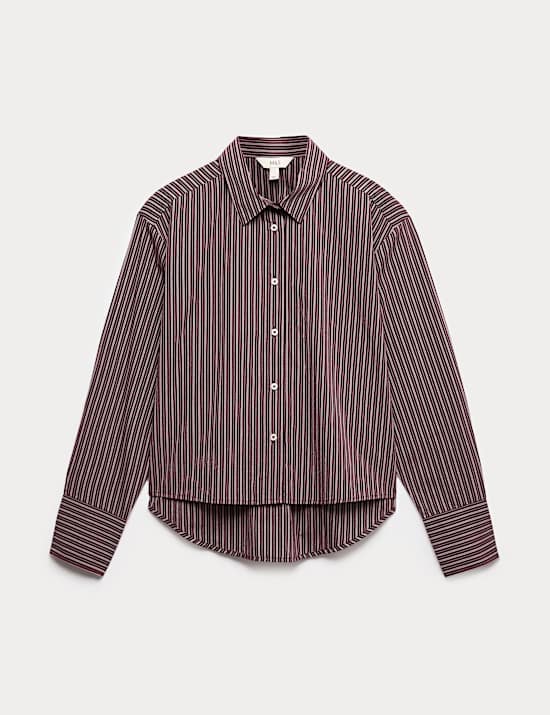 Pure Cotton Striped Shirt