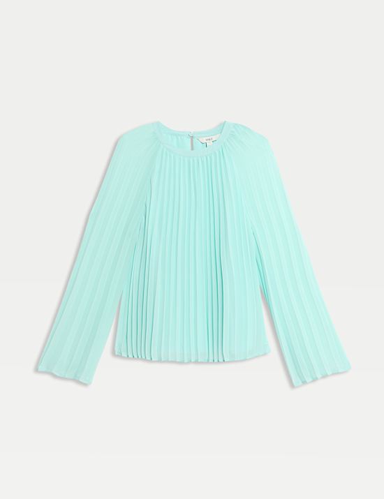 Plisse Blouse