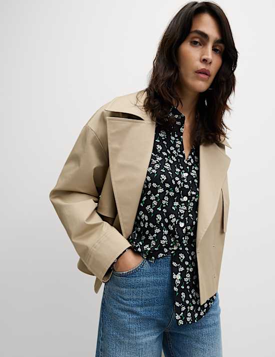 Printed Collared Shirt