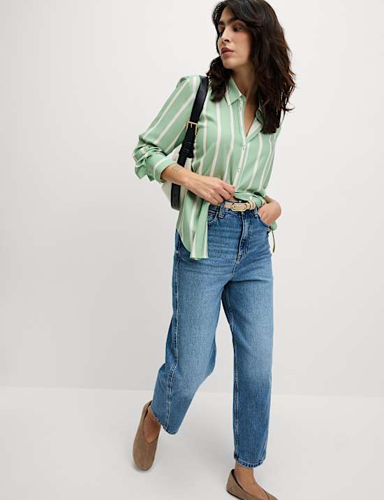 Printed Collared Shirt