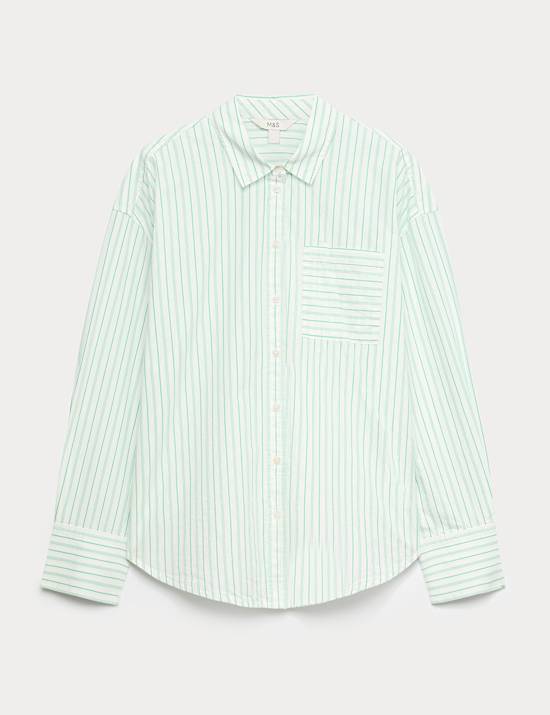 Pure Cotton Striped Shirt