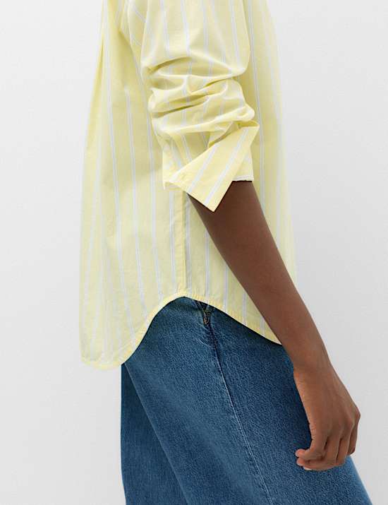 Pure Cotton Striped Shirt
