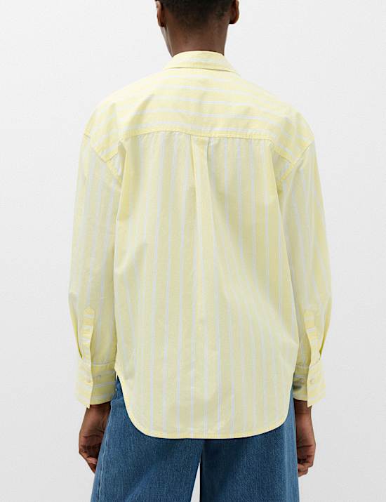 Pure Cotton Striped Shirt