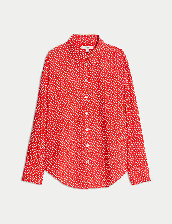 Printed Collared Shirt
