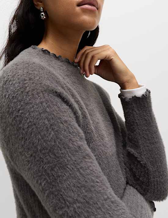 High Neck Cosy Top